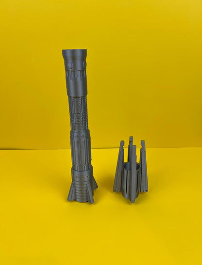 3D Printed Jedi Lightsaber for Cosplay – Portable, Collapsible & Ready for Jedi Training!