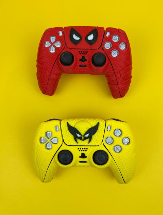 PS5 Controller Cover , Dadpol & Wolve-rne , 3D Printed  Inspired Cover  PlayStation 5 Protective Case  Gamer Accessory