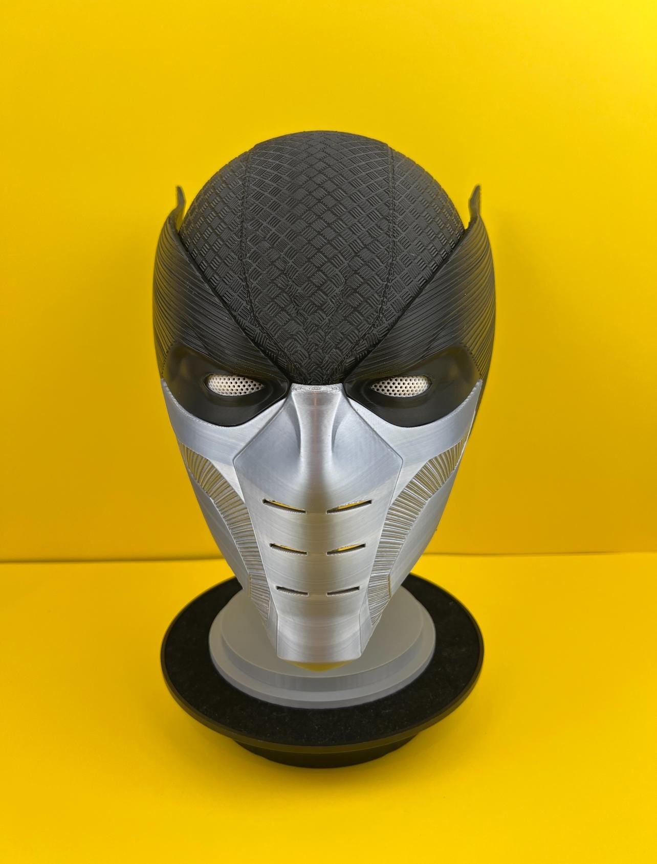 Ultimate Wolwer-rine Cosplay Mask - 3D Printed, Customizable Raw Print, Magnetic Design, Made-to-Order