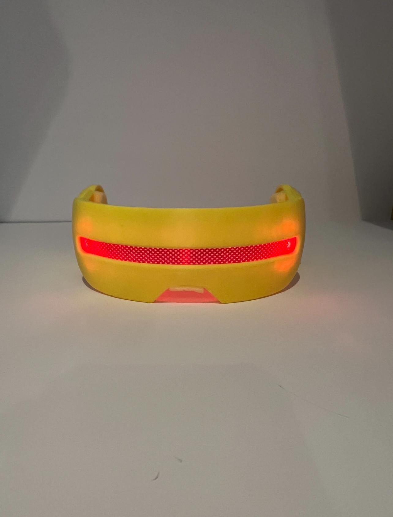 Cyc-lops Visor – 3D Printed - LED Light-Up X-Men Cosplay Accessory | Custom-Made Options Available
