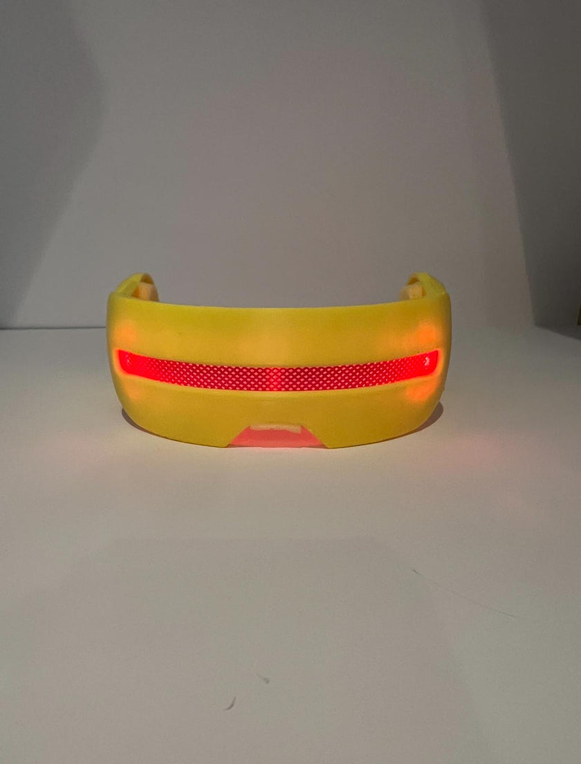 Cyc-lops Visor – 3D Printed - LED Light-Up X-Men Cosplay Accessory | Custom-Made Options Available