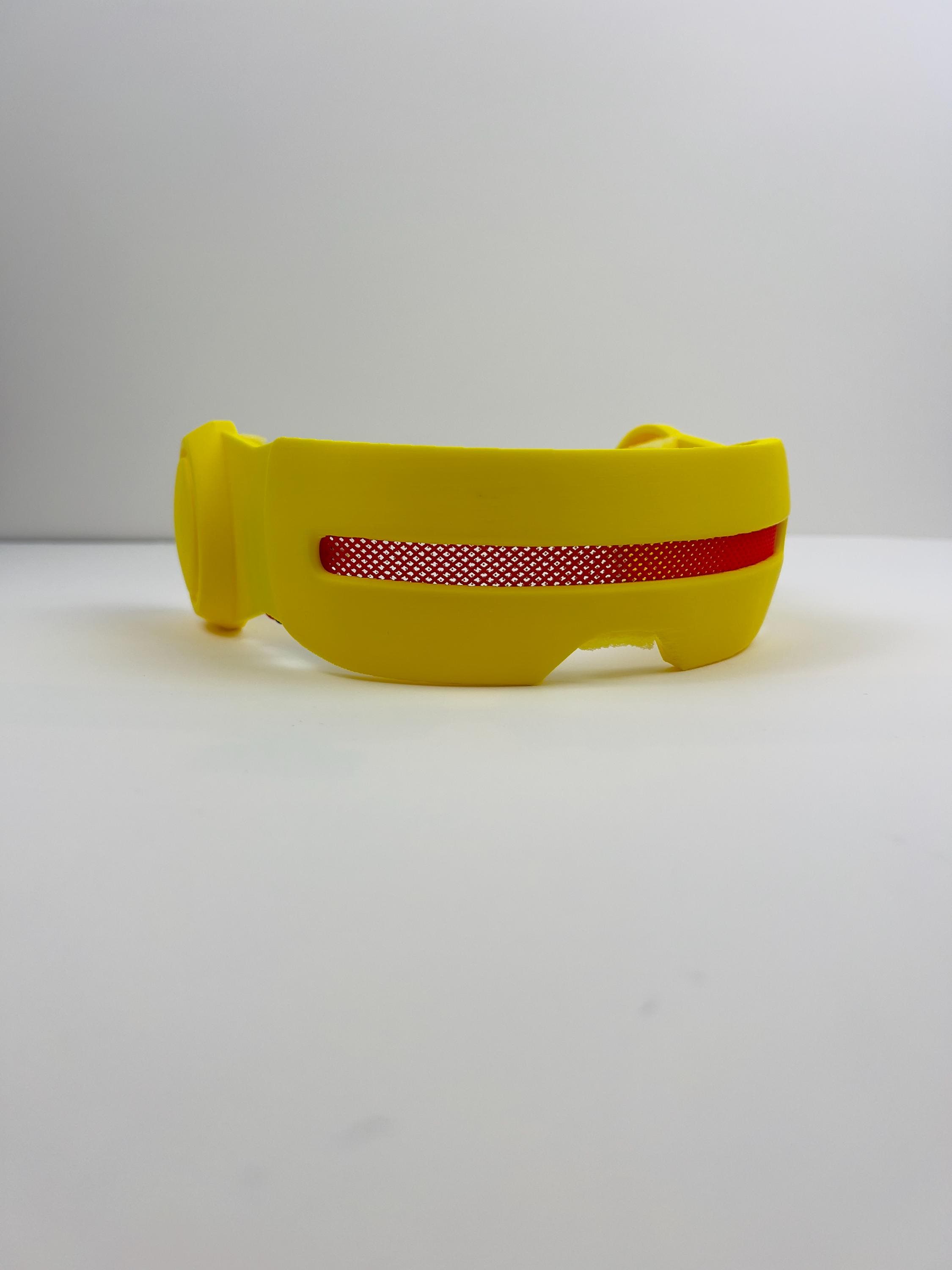 Cyc-lops Visor – 3D Printed - LED Light-Up X-Men Cosplay Accessory | Custom-Made Options Available