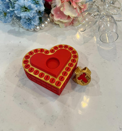 Nervtötende herzförmige Geschenkbox mit Schrauben – Perfekt für Valentinstag, Heiratsanträge und einzigartige Geschenkideen