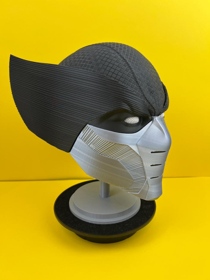 Ultimate Wolwer-rine Cosplay Mask - 3D Printed, Customizable Raw Print, Magnetic Design, Made-to-Order