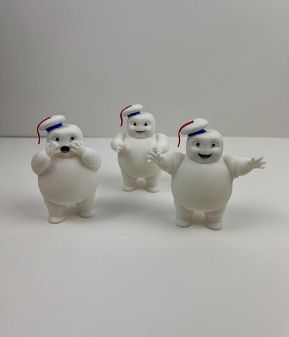 Gho-stbus-ters Mini Stay Puft Marshmallow Man Figure Set - 3-Piece Collectibles
