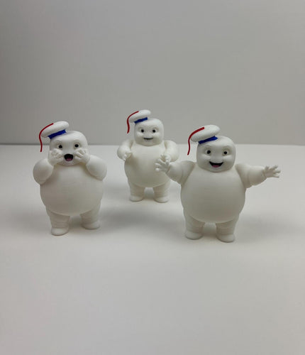 Gho-stbus-ters Mini Stay Puft Marshmallow Man Figure Set - 3-Piece Collectibles