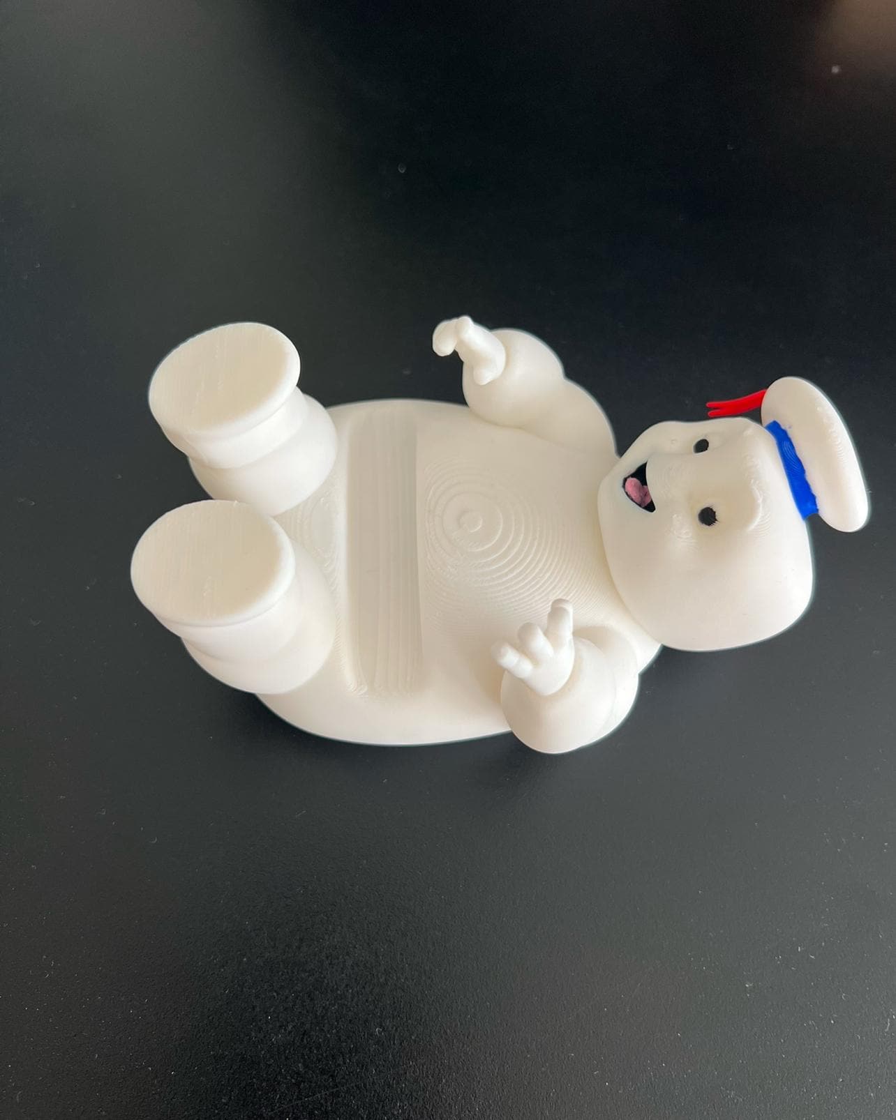 Stay Puft Marshmallow Man Phone Holder - Ghost Fan Art - Mini Stay Puft Marshmallow Man