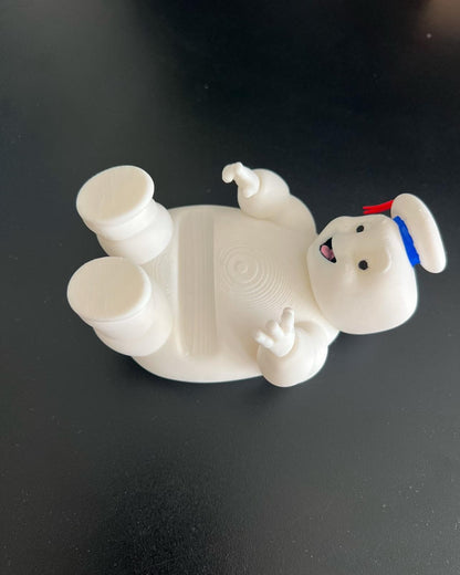 Stay Puft Marshmallow Man Phone Holder - Ghost Fan Art - Mini Stay Puft Marshmallow Man