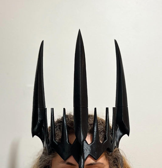 Sau-ron Crown & Power Ring Set - The Ultimate Lrd of the Rngs Cosplay Collectible