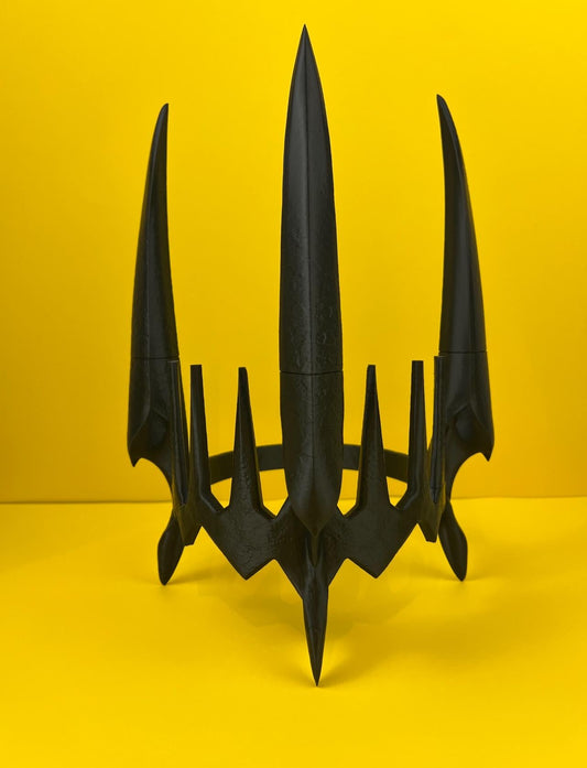 Sau-ron Crown & Power Ring Set - The Ultimate Lrd of the Rngs Cosplay Collectible