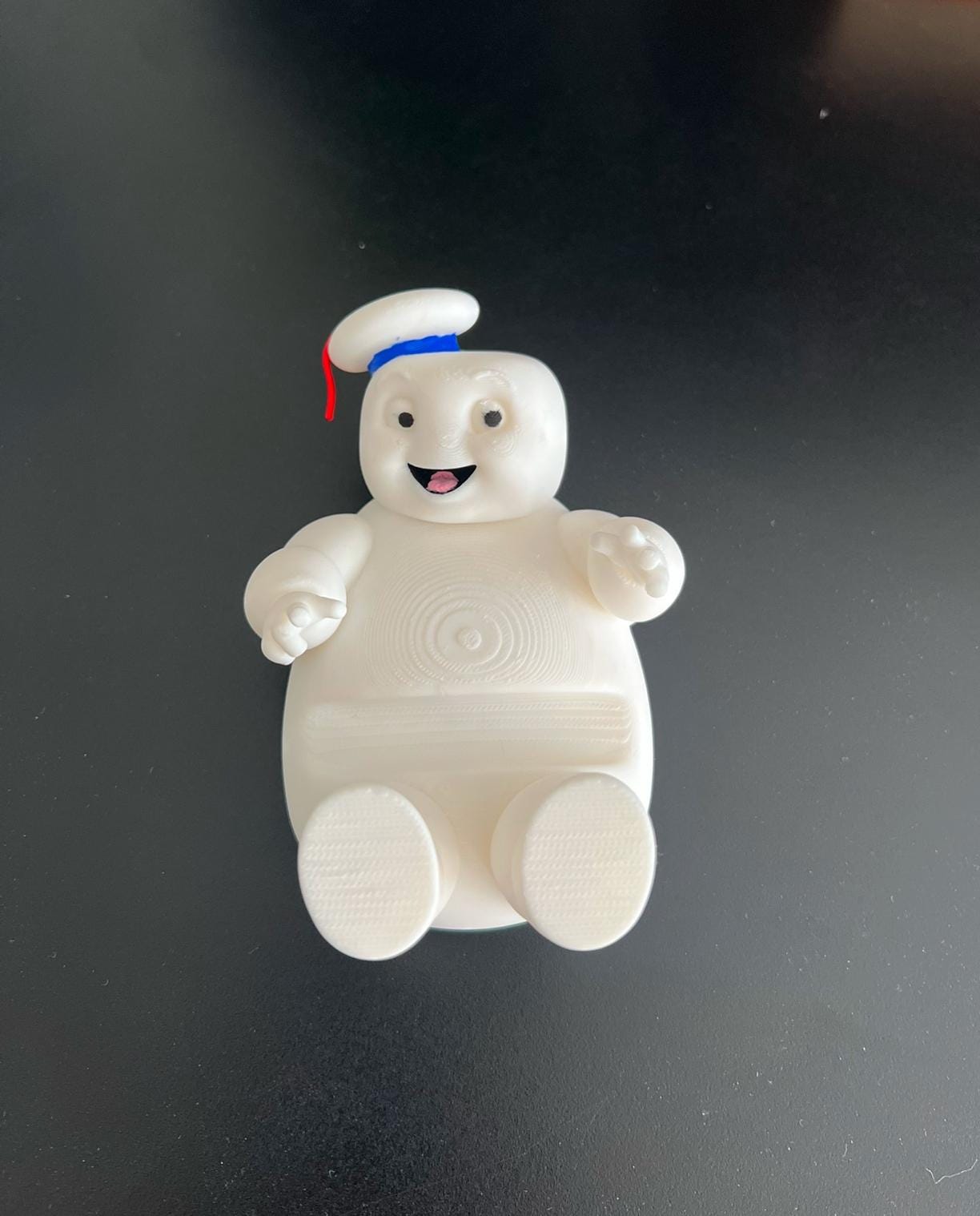 Stay Puft Marshmallow Man Phone Holder - Ghost Fan Art - Mini Stay Puft Marshmallow Man