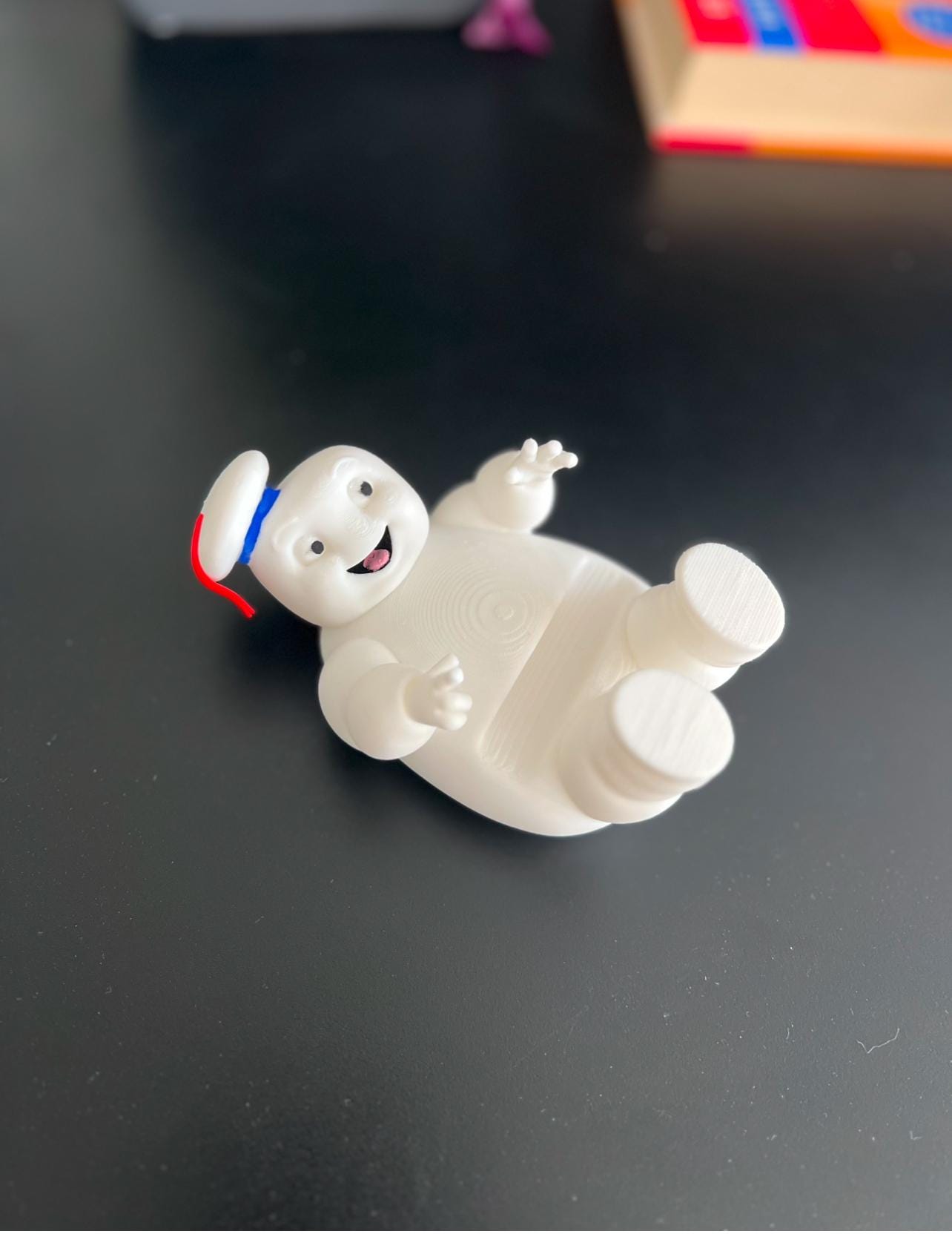 Stay Puft Marshmallow Man Phone Holder - Ghost Fan Art - Mini Stay Puft Marshmallow Man