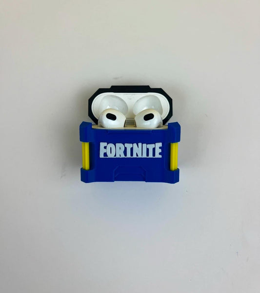 Gamer-Inspired AirPods Pro Case – Battle Royale Loot Box Design, Protective Cover