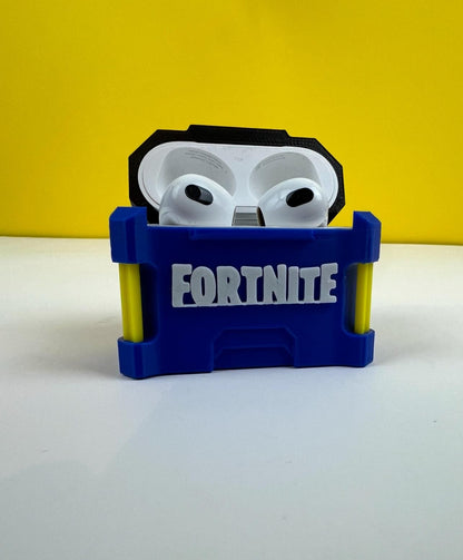 Gamer-inspirierte AirPods Pro Hülle – Battle Royale Loot Box Design, Schutzhülle