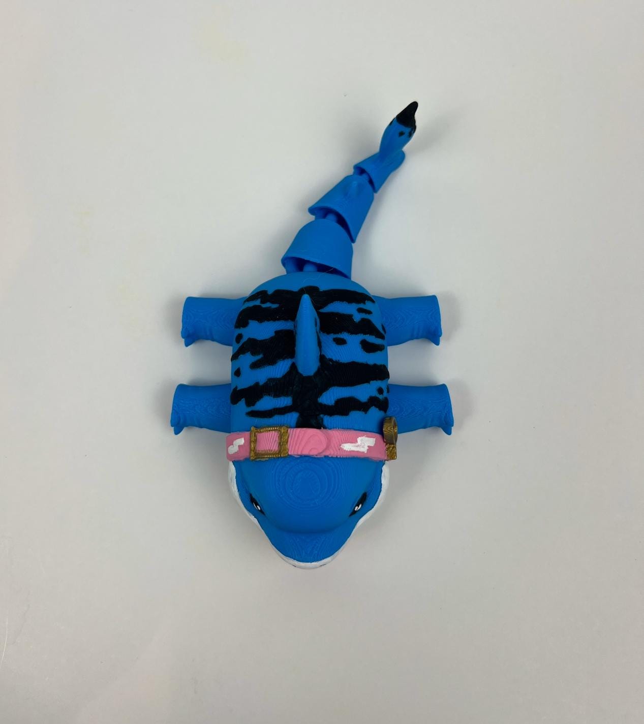 Jeff - The Land Shark Flexible Inspired Toy - Fun and Adorable Fidget Figure - Office Desk Toy