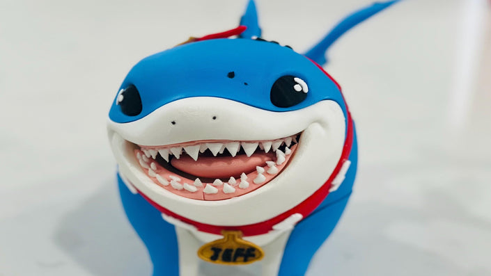 Jeff The Land Shark Figurine - Collectible Figure | Unique Gift & Display Piece