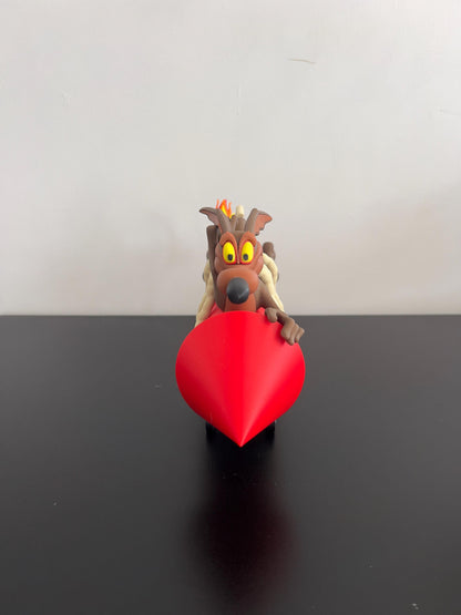 W-le E. Coyote 3D Printed Figure – AC- ME Rocket Ride - Collectible Statue