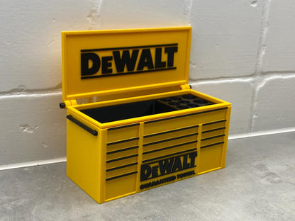 Heavy-Duty Toolbox Desk Organizer – Workbench Pen Holder for DIYers, Mechanics & Woodworkers – Garage , Workshop Essential