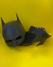 Dark Vigilante Cosplay Mask (NO TARIFF) – 3D Printed Full Face Helmet – Superhero Costume Accessory