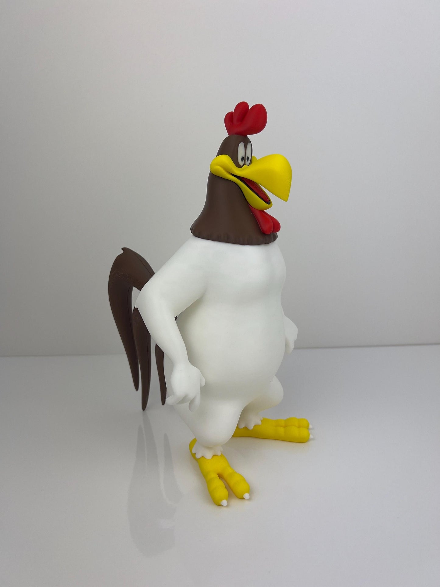 Hen- ery Haw-k & Fog- horn Leg- horn Vinyl Figure Set – Cartoon Collectible Toy Decor