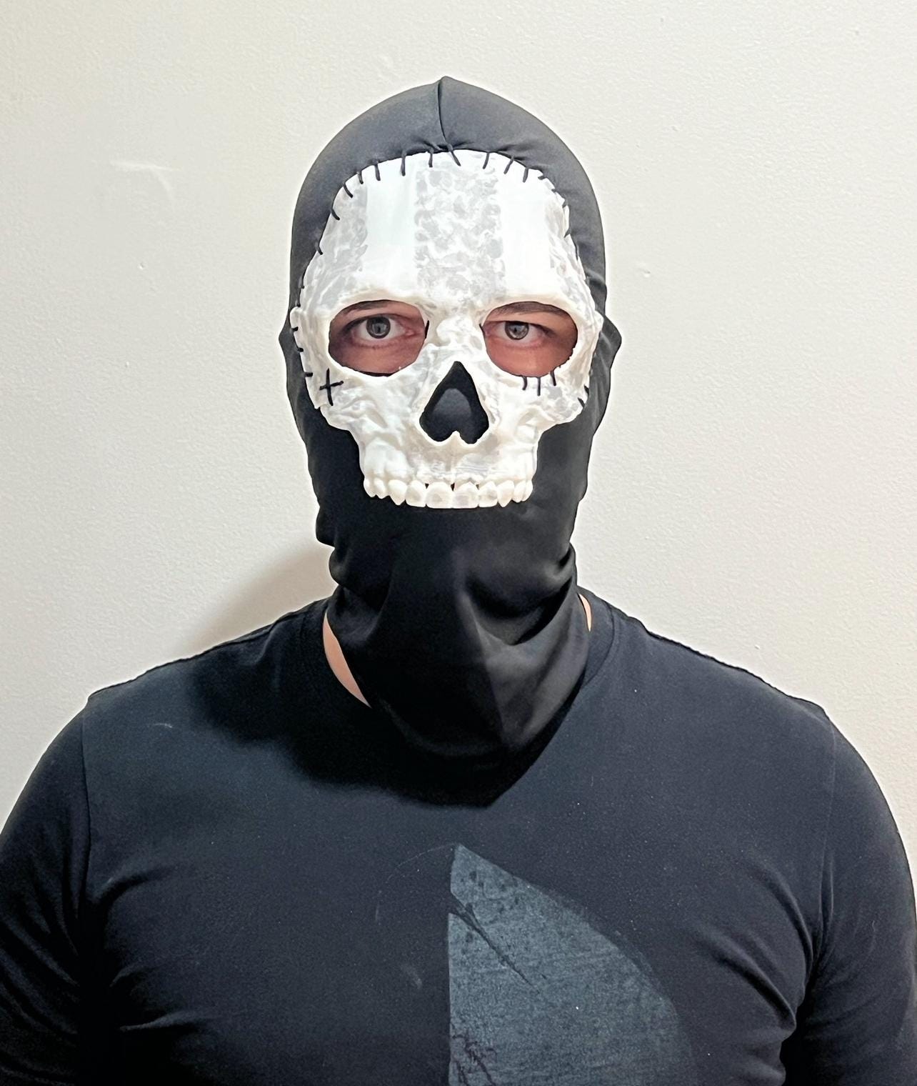 Tactical Ghost Skull Mask – Ghost Inspired - Stealth Warrior-Inspired Cosplay Gear for Airsoft & Themed Events