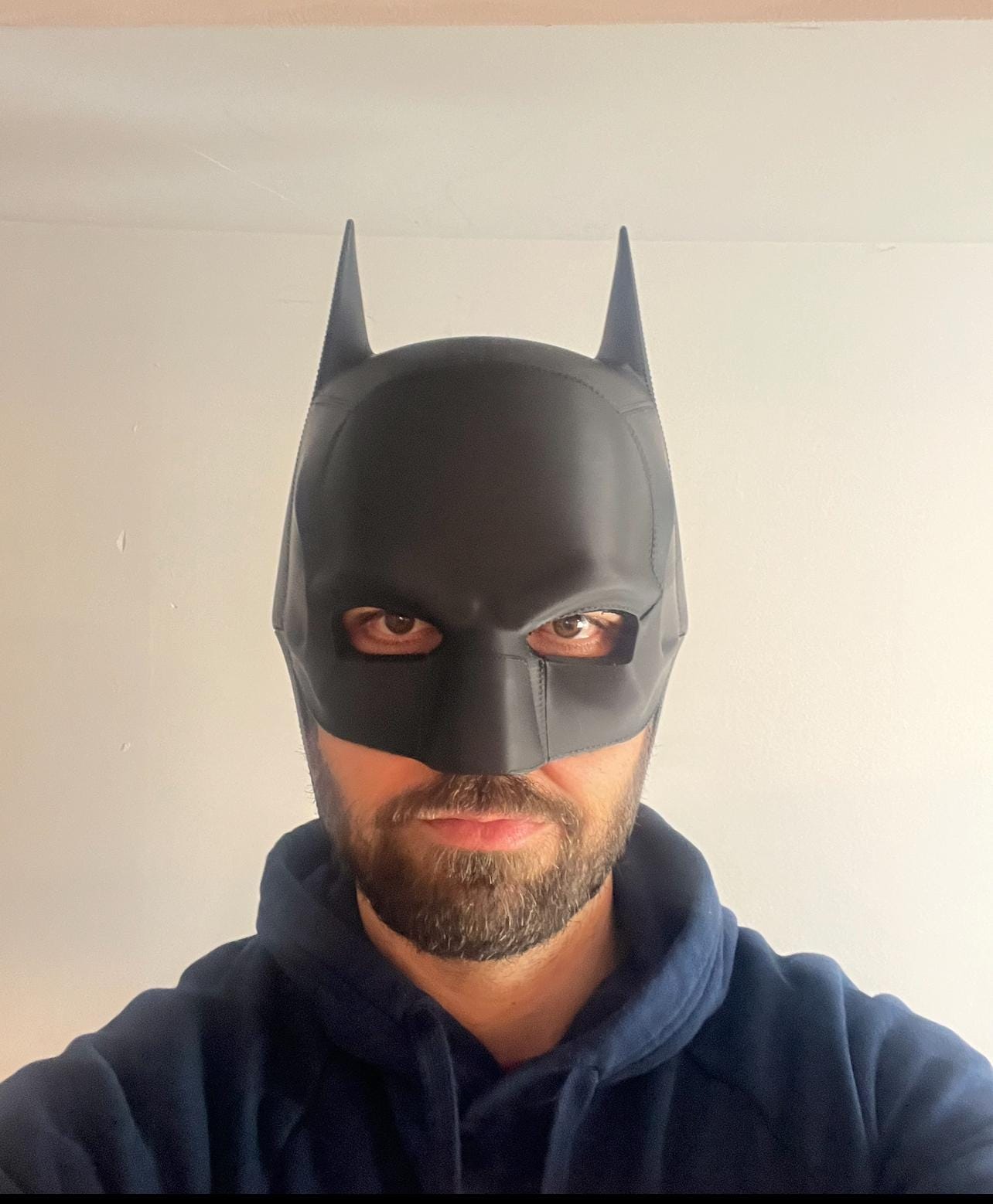 Dark Vigilante Cosplay Mask (NO TARIFF) – 3D Printed Full Face Helmet – Superhero Costume Accessory