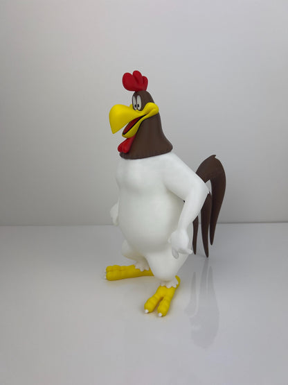 Hen- ery Haw-k & Fog- horn Leg- horn Vinyl Figure Set – Cartoon Collectible Toy Decor