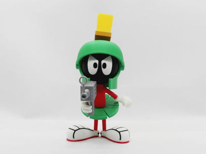 Mar-vin the Mar-tian Cartoon Figure –  Green Helmet Space Collector Toy – 3D Printed Display Model