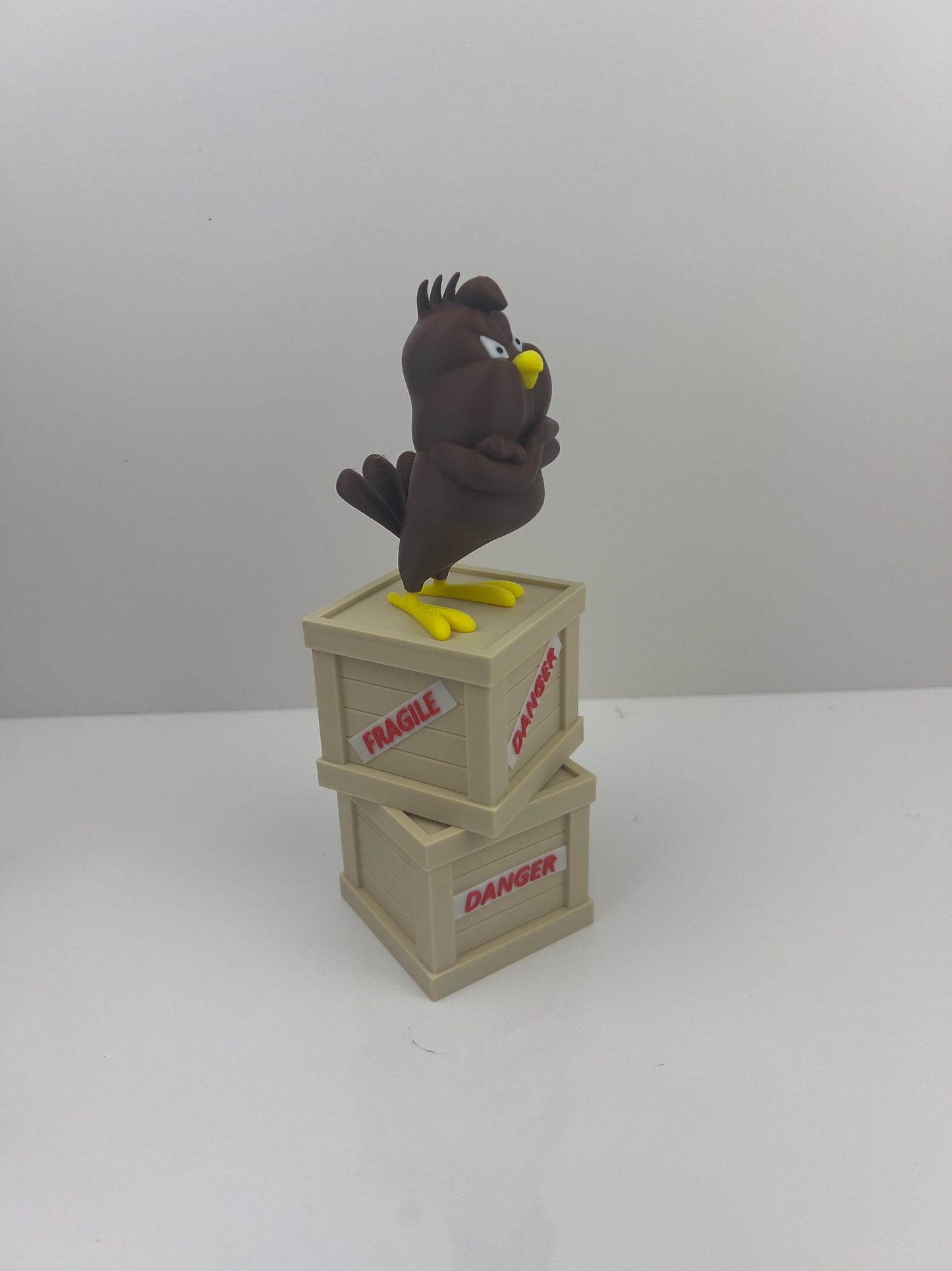 Hen- ery Haw-k & Fog- horn Leg- horn Vinyl Figure Set – Cartoon Collectible Toy Decor