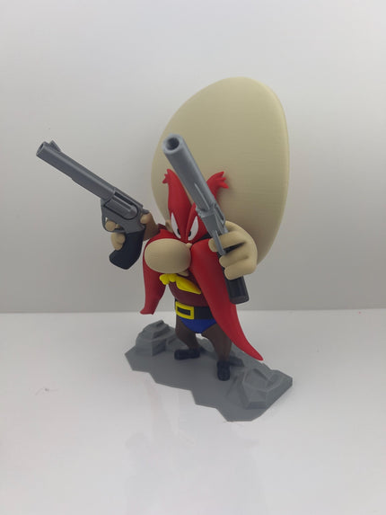 Yose- mite Sam Vinyl Figure – Cartoon Villain Collectible Toy