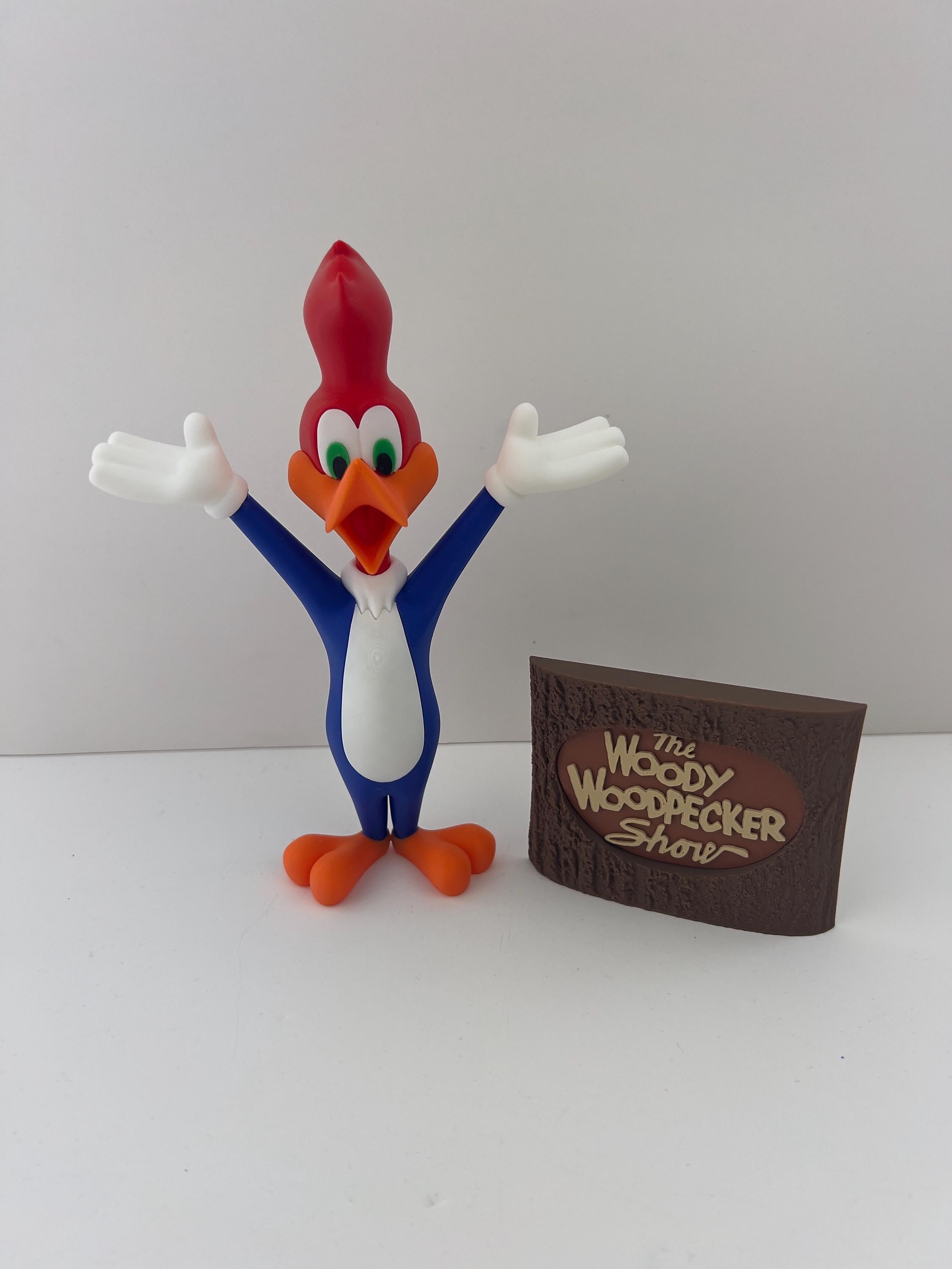 Woo-dy Wodpcker Collectible Figure – Classic Cartoon Toy – Retro Vinyl Statue
