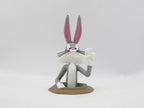 Cartoon Bu-gs Bunny & Hunter Figurine Set – 3D Printed Color Model - NO TARIFF