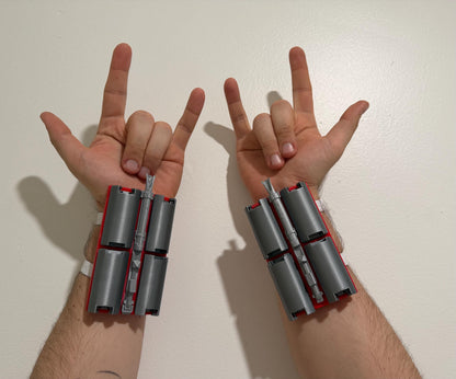 Spi-der-Man Web Shooter – Realistic 3D-Printed Wrist Gadget, Cosplay Accessory, Collector Gift, Dual Arm Set