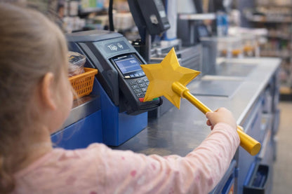 Tap to Pay Credit Card Magic Wand – Funny Contactless Payment Wizard Prop