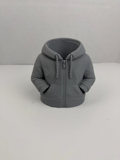 Hoodie Pen Holder – Desk Organizer, Funny Office Decor, Sweatshirt Pencil Holder, Gift for Coworker