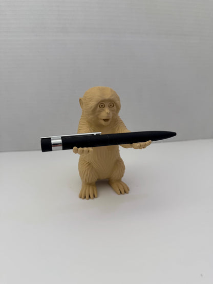 Viral Punch Monkey Pen Holder – Funny Monkey Desk Decor, Cute Office Gadget, Unique Gift for Coworkers & Home Office Setup