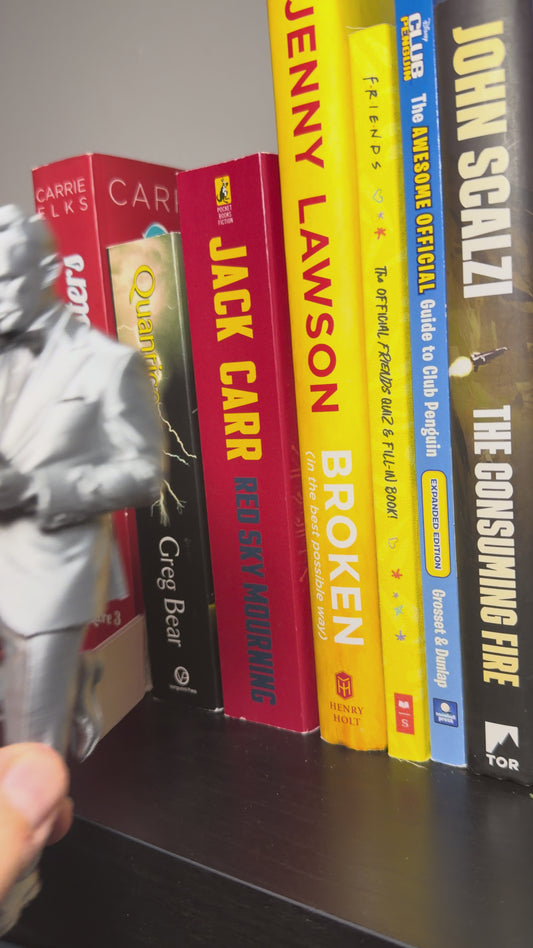 Secret Agent Reading Bookend – Book Lovers & Collectors