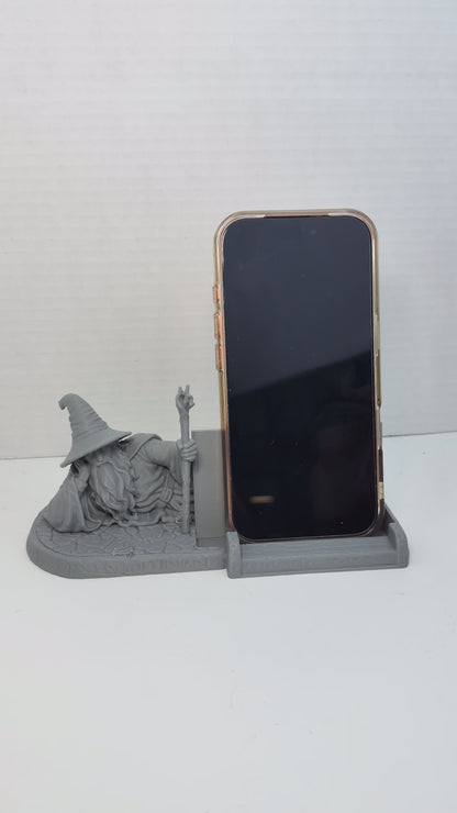 Fantasy Wizard Phone Stand