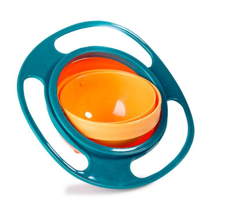 Baby Feeding Dishes Toy Baby Gyro Bowl Universal - WaeW