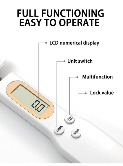 Electronic Kitchen Scale 500g 0.1g LCD Digital Measuring - WaeW