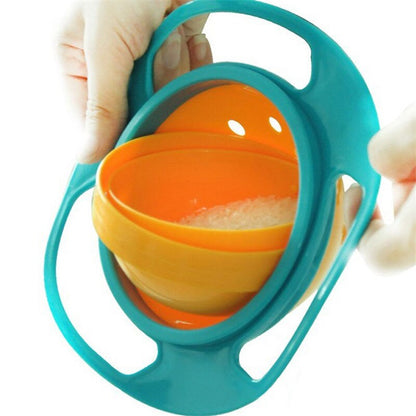 Baby Feeding Dishes Toy Baby Gyro Bowl Universal - WaeW