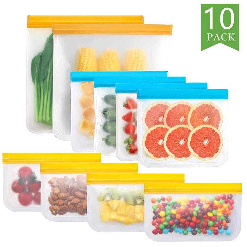 14 Pcs set Of Silicone Kitchen Food Bag - WaeW