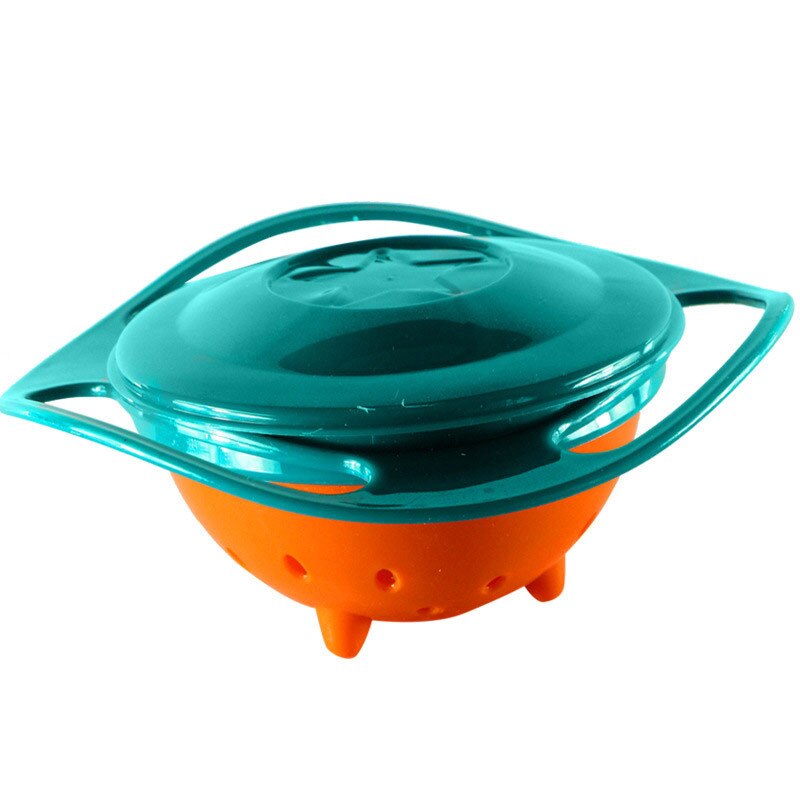 Baby Feeding Dishes Toy Baby Gyro Bowl Universal - WaeW