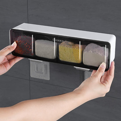 Kitchen Wall-Mounted Seasoning Box - WaeW