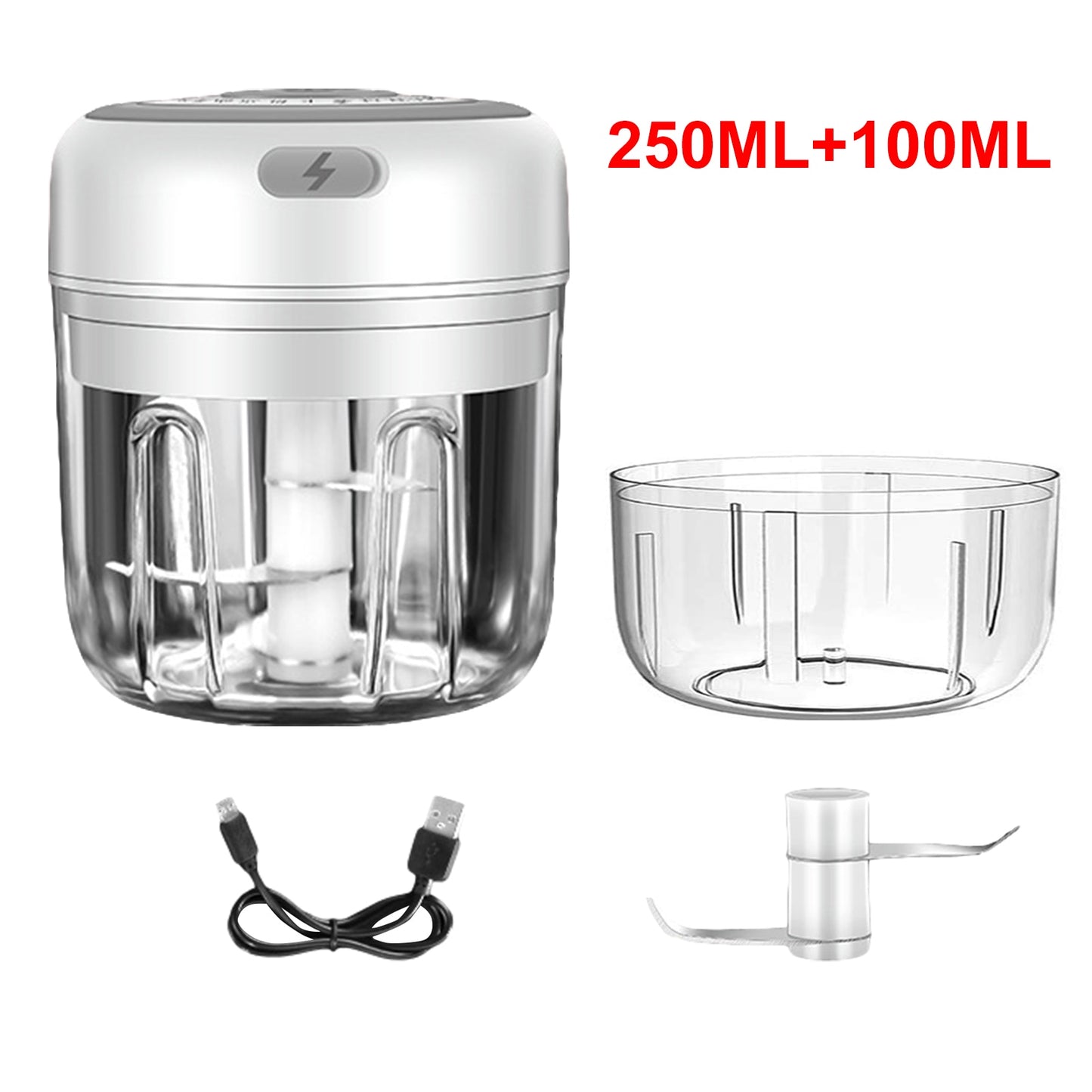 Electric Food Crusher Mini Garlic Press - WaeW