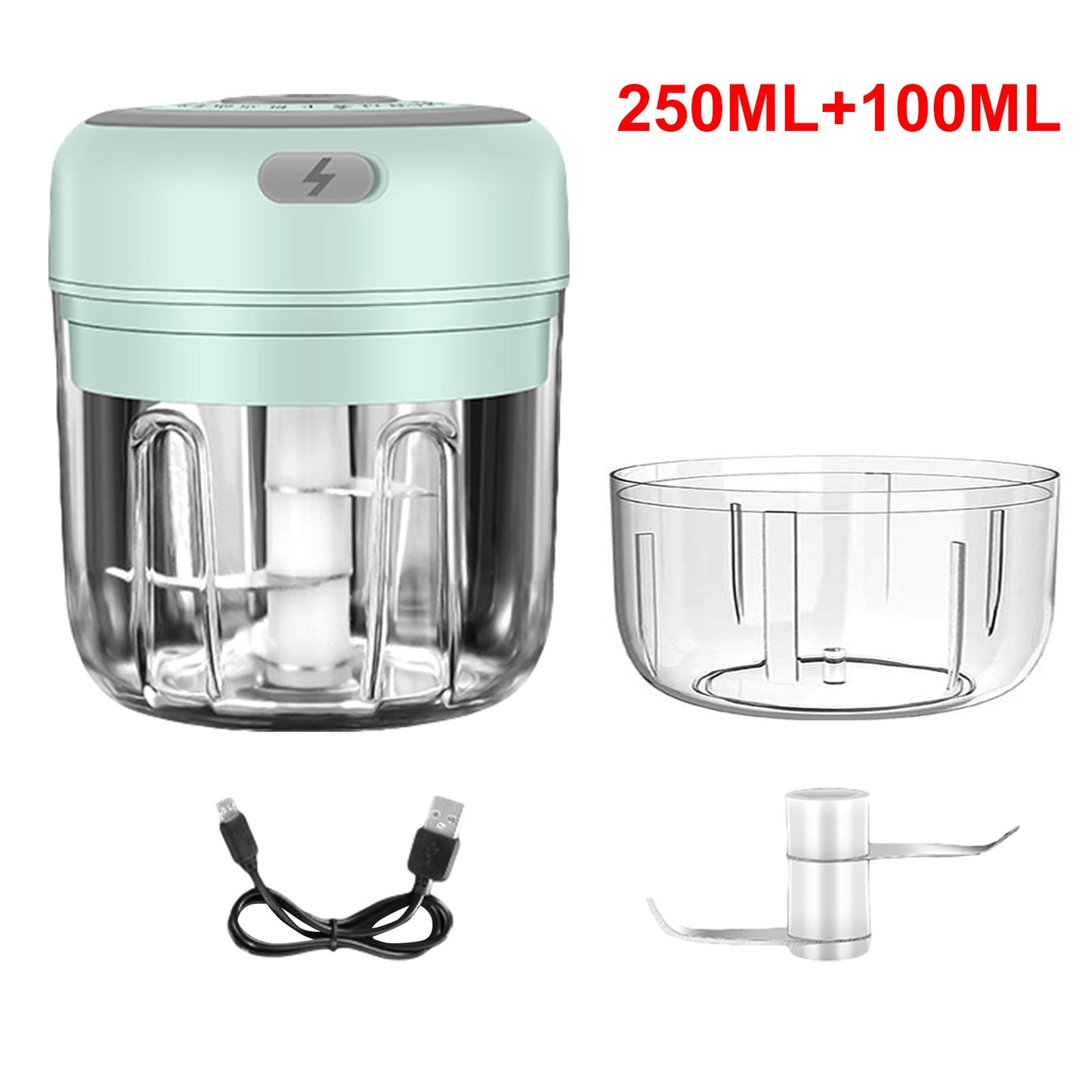 Electric Food Crusher Mini Garlic Press - WaeW