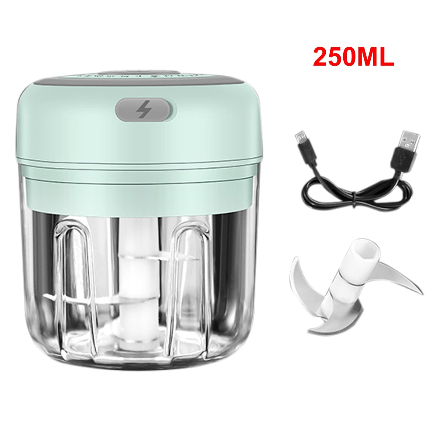 Electric Food Crusher Mini Garlic Press - WaeW