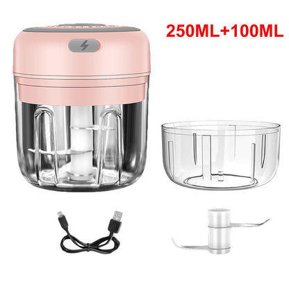 Electric Food Crusher Mini Garlic Press - WaeW