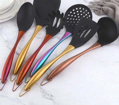 Gold Cooking Tool Set - WaeW