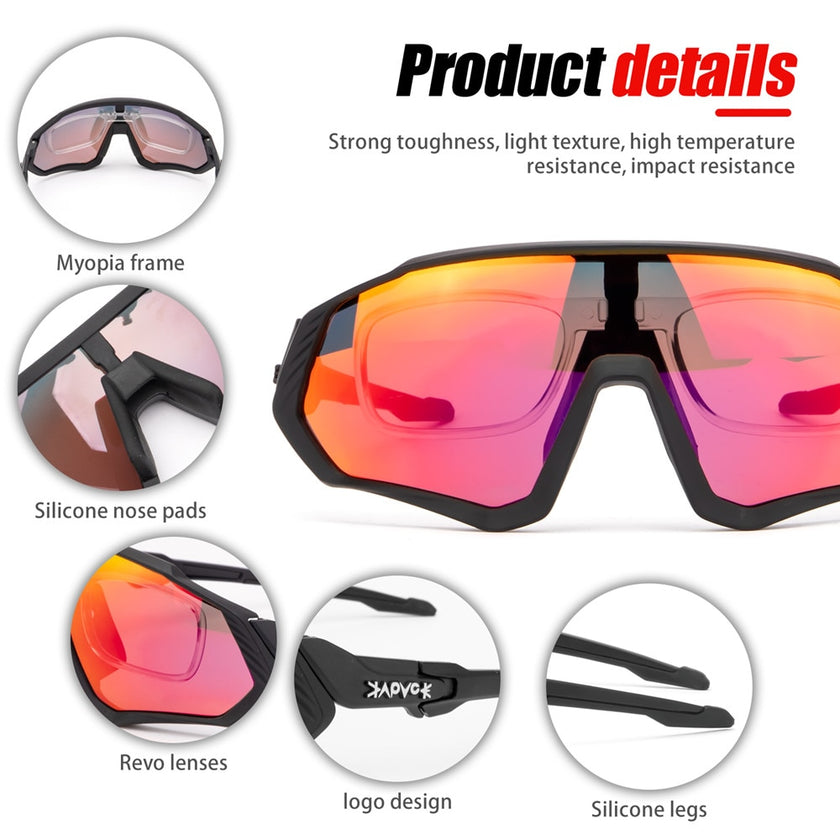 Riding Cycling Sunglasses Polarized - WaeW